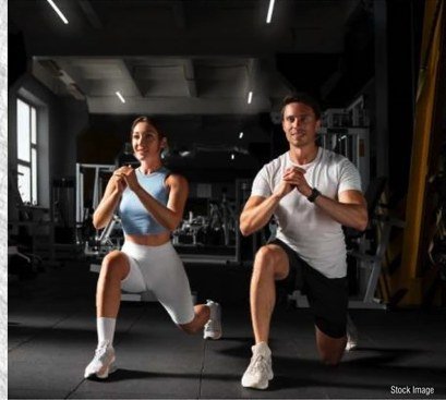 Well-equipped gymnasium