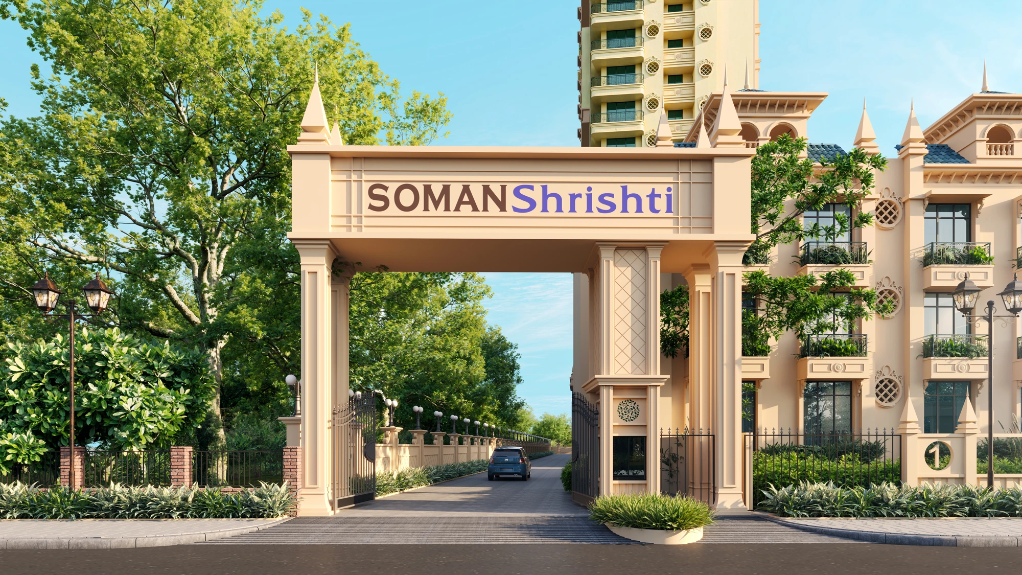 Soman Shrishti grand residence in Ambernath